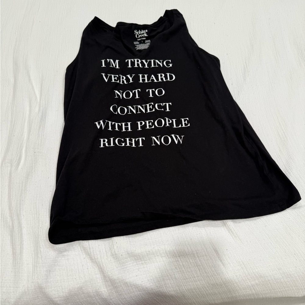 Schitts creek torrid 1x tank top NWOT